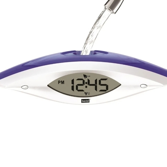 Bedol Recyclable & Eco-Friendly Water Clock Alarm Clock Powered by Water NIB - Picture 5 of 8